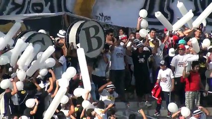 Las banderas y los bombos no generan violencia... Entrada de la GARRA BLANCA
