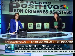 Colombia: militares declararán "vía libre" ante fiscalía