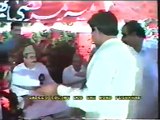 Murtaza Bhutto addresses the Rally at Peshawar
