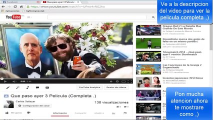 Que paso ayer 2 La pelicula (Completa.)