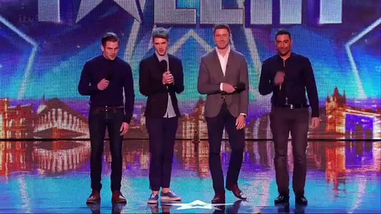 Britain's Got Talent S08E04 Jack Pack Big Band Boy Band Sing Frank Sinatra's "That's Life"