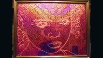 ZYO Glow Friends - GLOW in the DARK Hand Painted Glass Portraits 3D Hologram Optical Illusion art