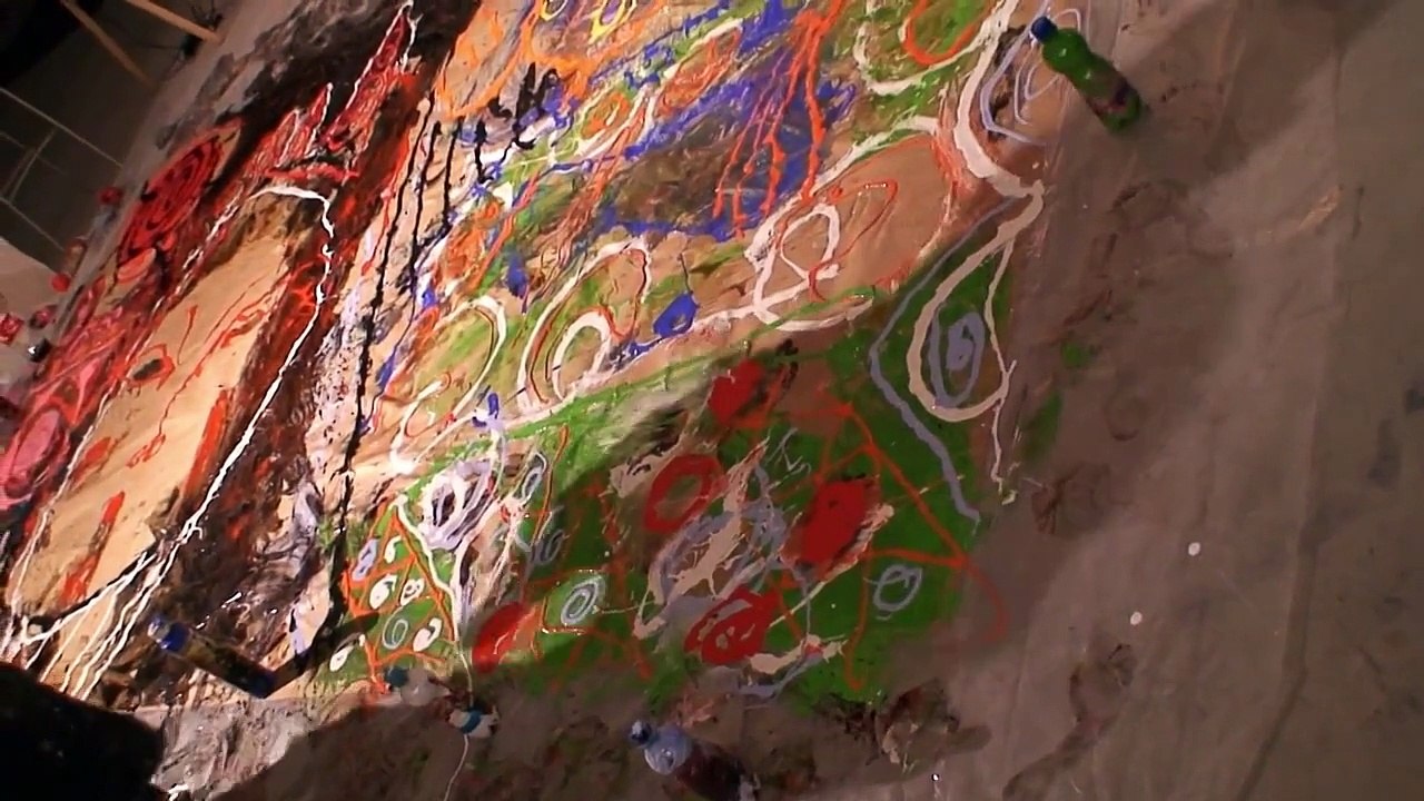 painting performance of Ilgvars Zalans, Artur Akopjan & Ramin Nafikov 17.11.2011.mpg
