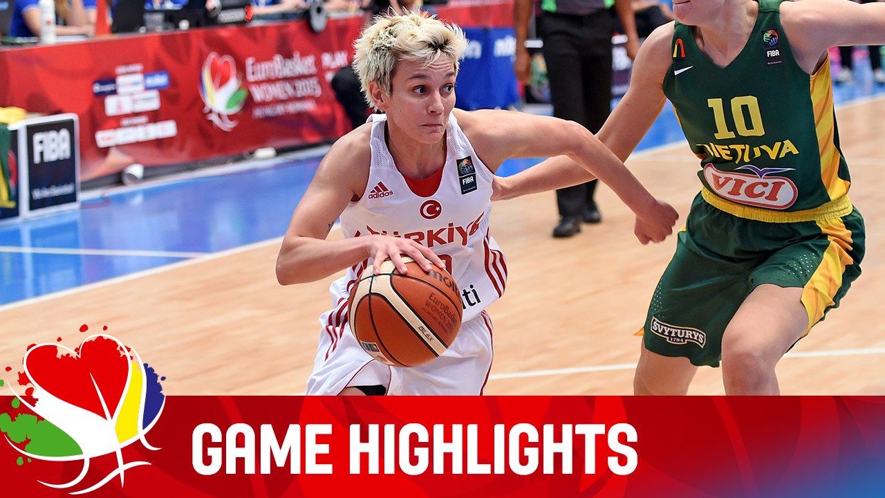 Turkey v Lithuania - Game Highlights - Classification 5-8 - EuroBasket Women 2015