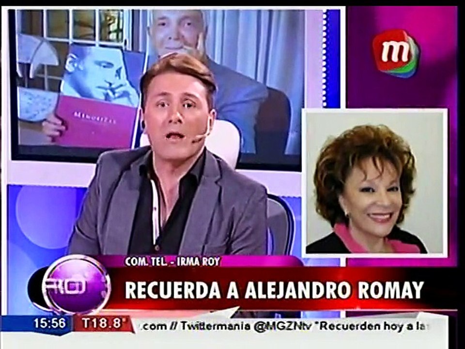 Irma Roy recordó a Romay
