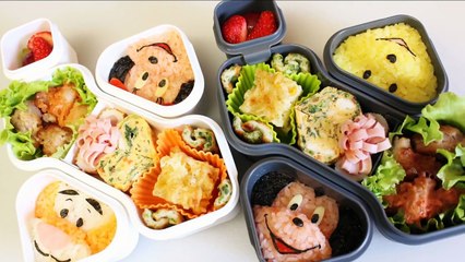 OXO BENTO BOX ：「ディズニー弁当」の作り方 Disney lunch box
