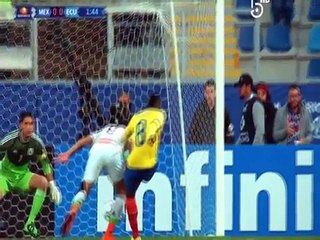Mexico vs Ecuador 1-2 All Goals & Highlights 19/06/2015
