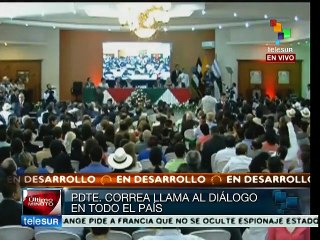 Rafael Correa anuncia modificaciones al proyecto de Ley de Herencias