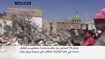 غارات النظام تقتل عشرة أشخاص بريف إدلب