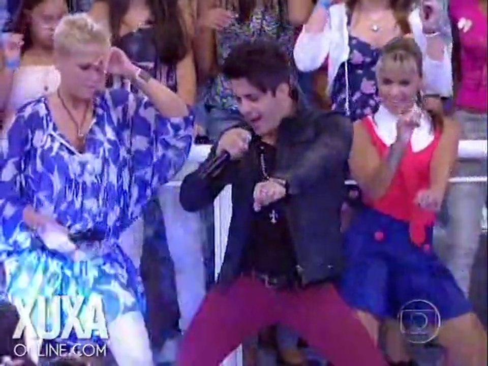 Xuxa e Cristiano Araújo