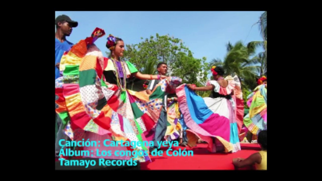 Cartagena Yeya - Los congos de Colón - Discos Tamayo - Panamá