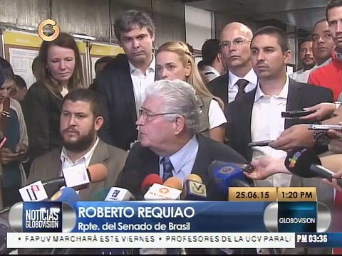 Senadores brasileños esperan colaborar con el diálogo en Venezuela