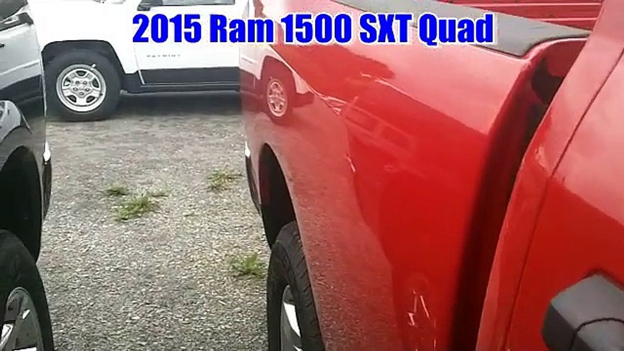 2015 Ram 1500 SXT Quad rouge
