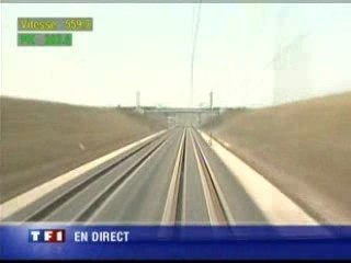 TGV - 574.8 km/h Record Battu