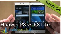 Huawei P8 Lite: Vergleich mit dem P8, erste Testergebnisse