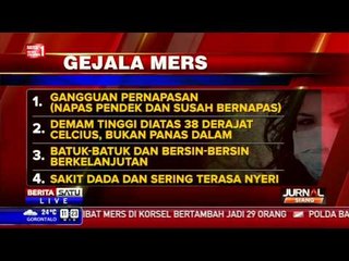 Inilah Gejala MERS CoV