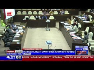 Demokrat Ajukan Lima Syarat Terima Dana Aspirasi