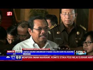 Prasetyo Umumkan 5 Capim KPK dari Kejagung