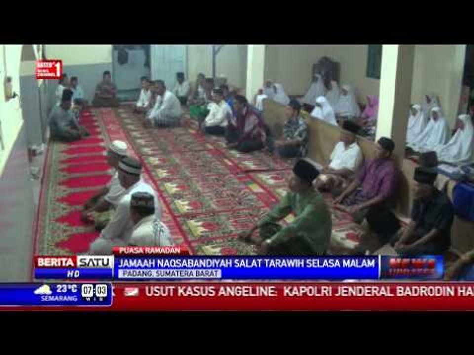 Jamaah Naqsabandiyah di Padang Puasa Hari Ini