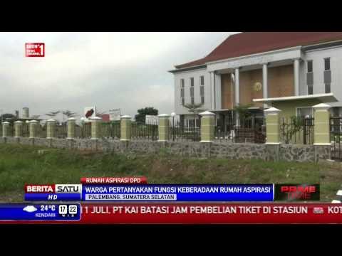 Rumah Aspirasi DPD Sumsel Sepi Aktivitas