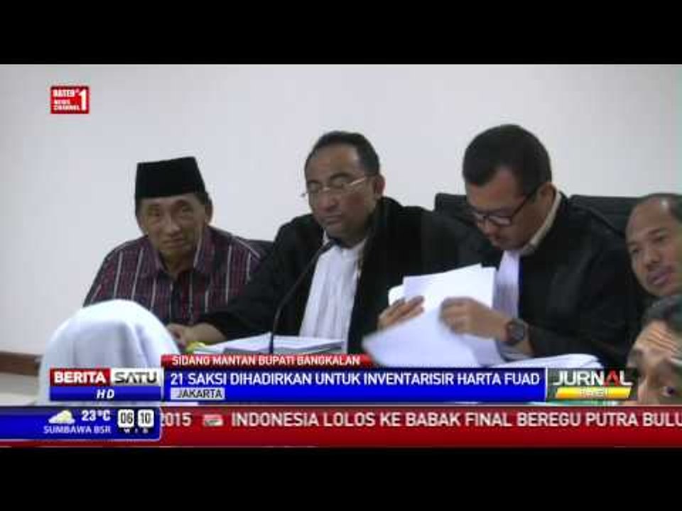 21 Saksi Dihadirkan pada Persidangan Bupati Bangkalan