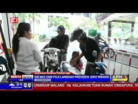 Sri Mulyani Memuji Jokowi yang Menghapus Subsidi BBM