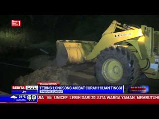 Perbukitan di Pesisir Selatan Sumbar Longsor