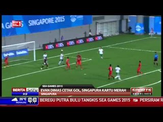 SEA Games 2015, Tim Garuda Muda Kalahkan Singapura 1-0