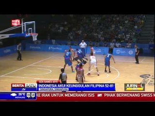 Tim Basket Indonesia Tumbang dari Filipina 52-81