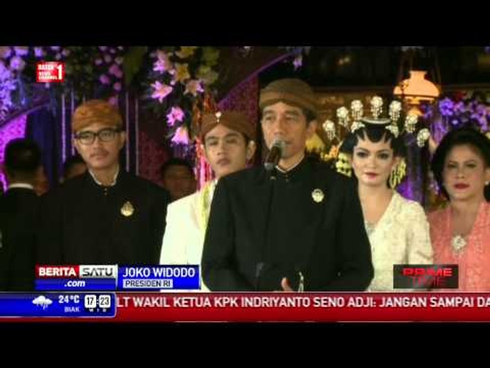 Akad Nikah Gibran dan Selvi Berjalan Lancar