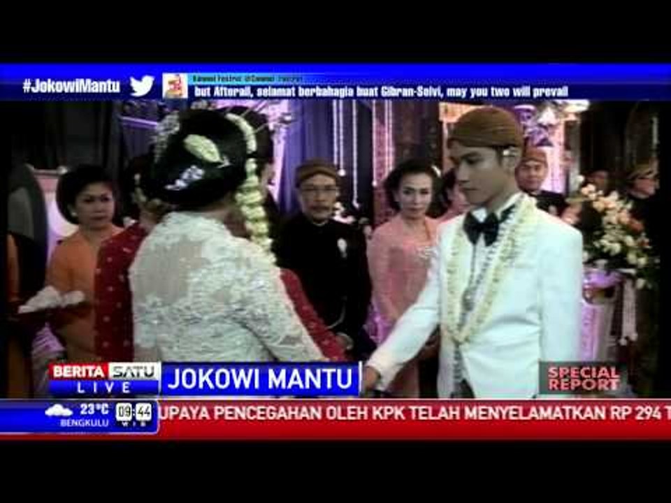 Special Report: Gibran-Selvi Jalani Prosesi Panggih