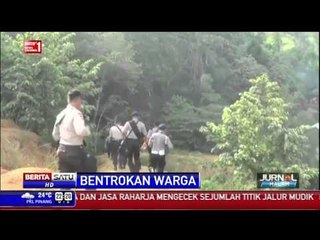 Warga Organda Blokade Jalan Pascapenyerangan