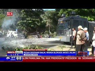 Resah Diserang Balik, Warga Perumahan Organda Blokade Jalan