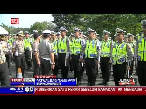 Ratusan Polantas Dikerahkan Mengawal Tamu VVIP Resepsi Gibran-Selvi