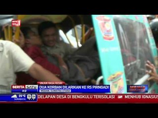 Dua Mahasiswa Terbakar Saat Demo dengan Membakar Ban