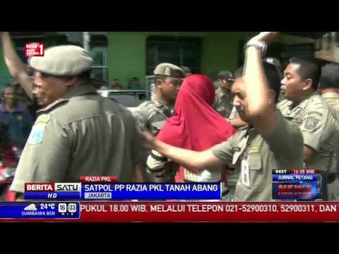 Lagi, Satpol PP Razia PKL Tanah Abang