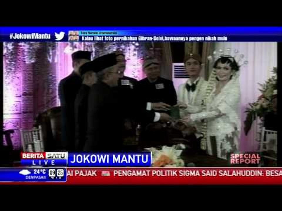 Special Report: Prosesi Ijab Kabul Gibran dan Selvi