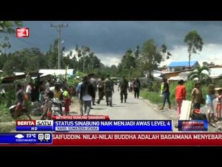 Warga Lereng Sinabung Mulai Diungsikan