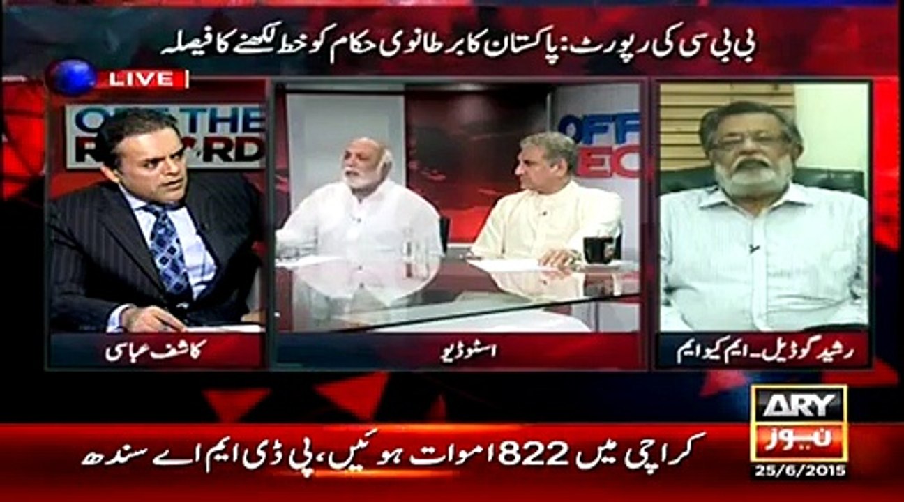 Haroon Rasheed Response On MQM Recent Situation