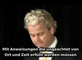 Was ist Islam? Geert Wilders mit dem Islam-Einmaleins