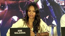 Chris Pratt & Zoe Saldana Interview - Best Character - Guardians of the Galaxy Premiere