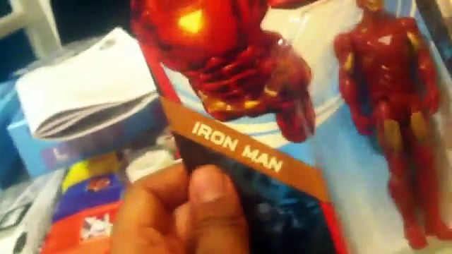 Unboxing Marvel Avengers Assemble Titan Hero Series Iron Man Figure