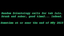 Calling a few scientology cherches for epic lulz - audio recordings with voice messages left to the cult