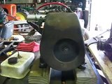 Antique Modified Briggs and Stratton Model WM Engine Running