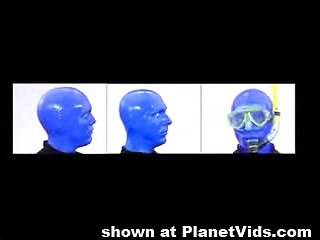 Blue Men Group Tackles Global Warming