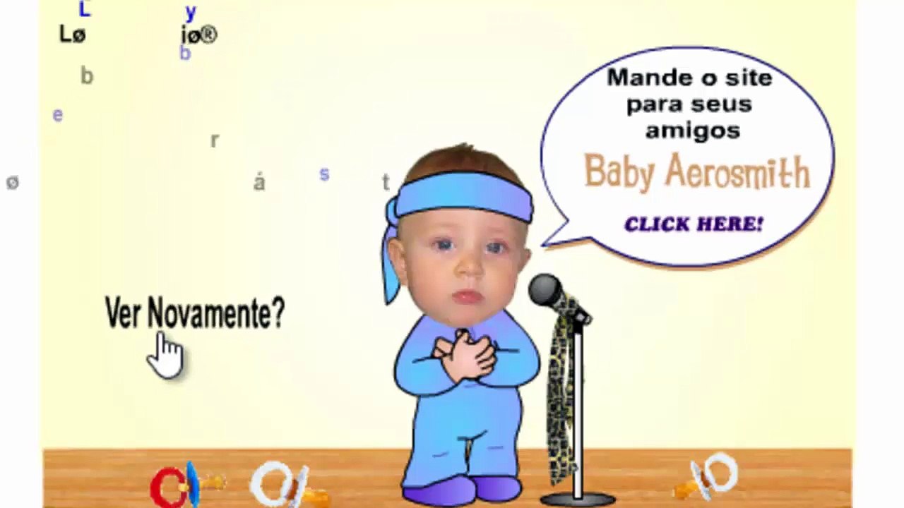 BEBÊ ENGRAÇADO CANTANDO ROCK