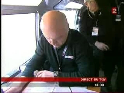 TGV RECORD DE VITESSE