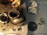 Early Mercedes vacuum pump rebuild