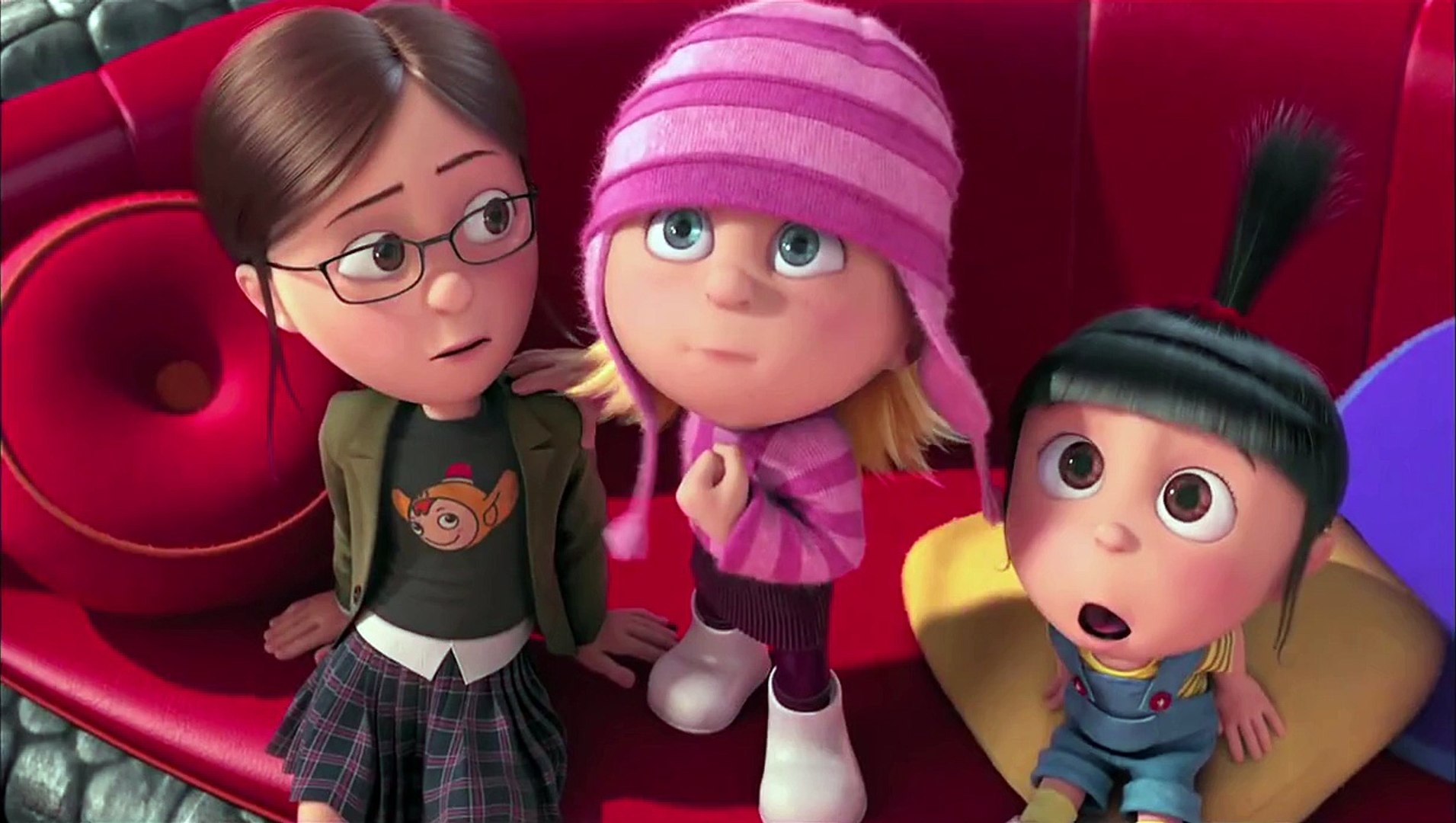 Despicable Me 2 Clip Gru Tells The Girls Hes Got A New Job Illumination Dailymotion Video