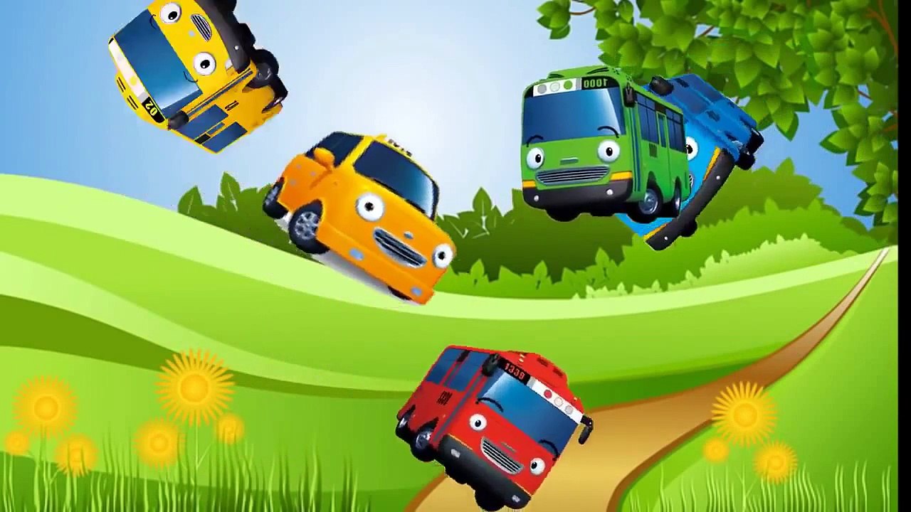 Tayo Little Bus Finger Family Nursery Rhymes for Children | Cartoon Animated English Rhyme